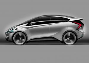 Mitsubishi Concept CA-MiEV 2013 года 
